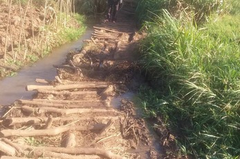 Kasangazi Bridge construction project